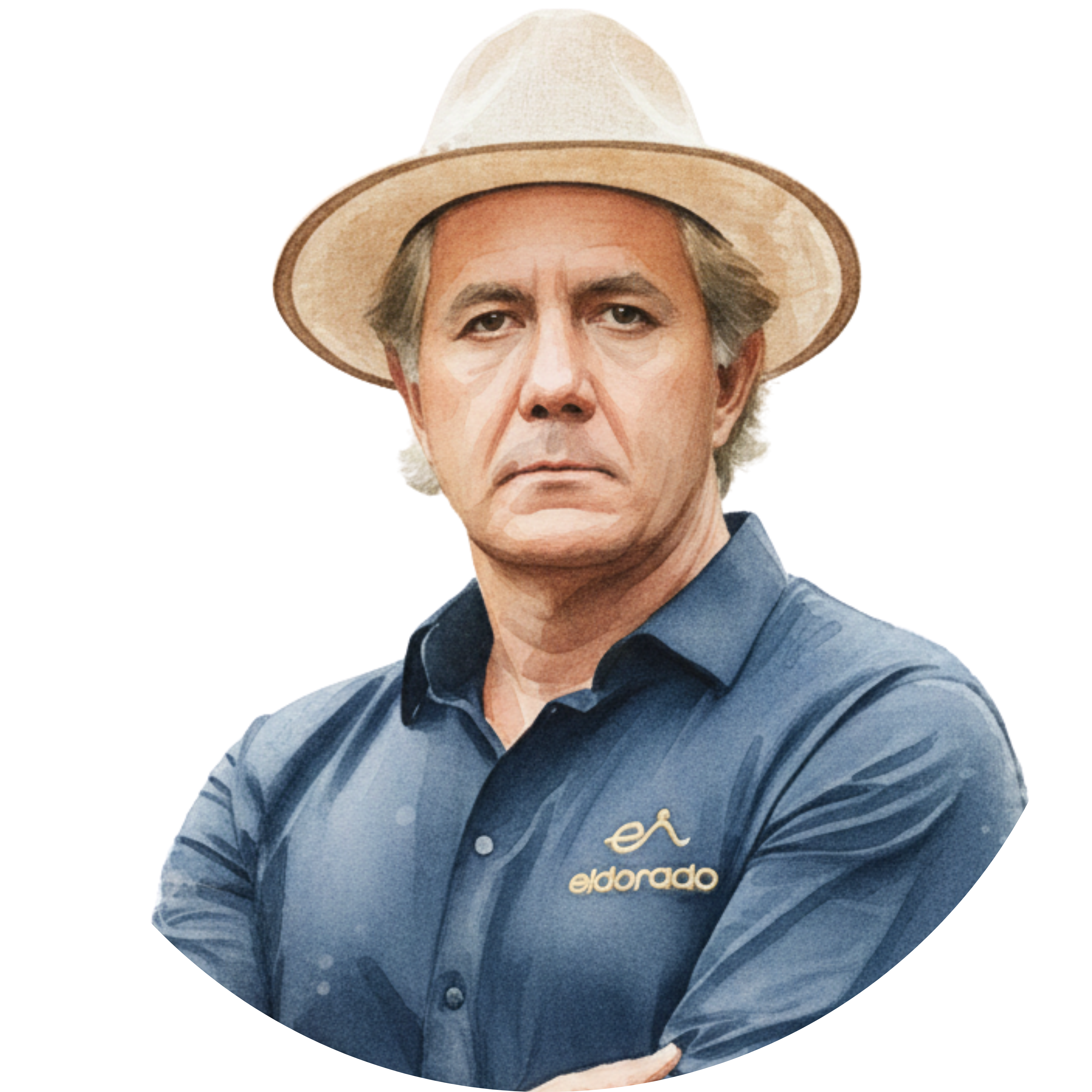 Jean Faleiros, produtor da Fazenda Eldorado